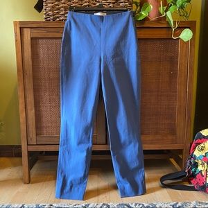 Everlane The Side-Zip Work Pant in Atlantic Blue